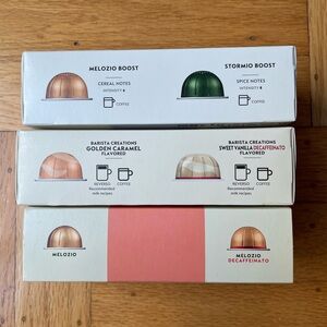 NEW Nespresso Coffee Vertuo Pods Sample pack Set of 3